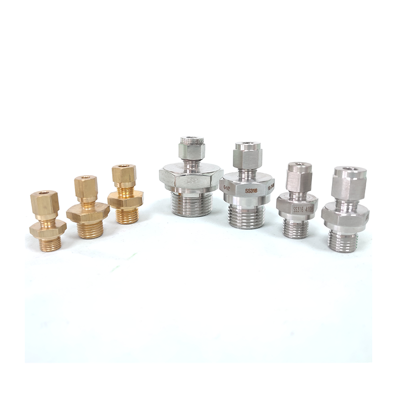 Compression sliding fittings